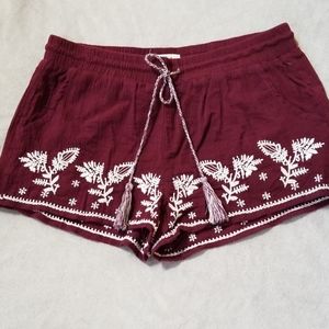 Embroidered Shorts